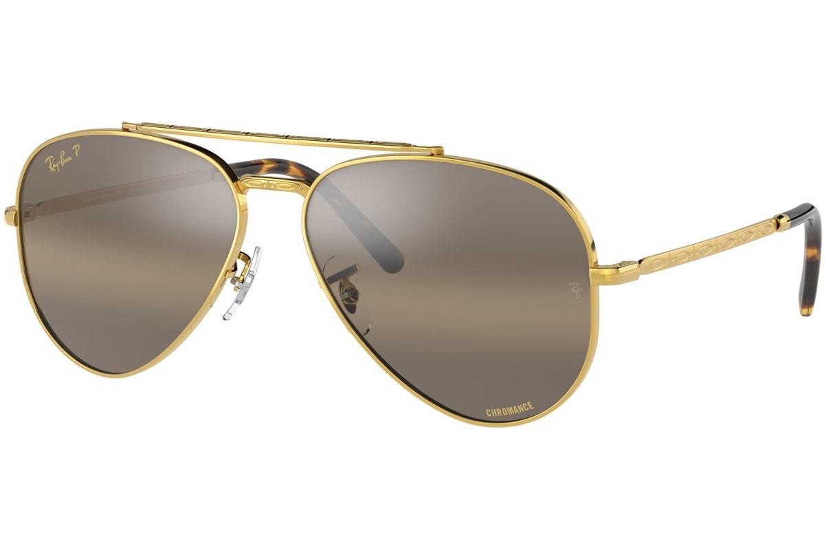 Ray-Ban CHROMANCE NEW AVİATOR RB3625 (9196G5) 58 Unisex Polarize Güneş Gözlüğü
